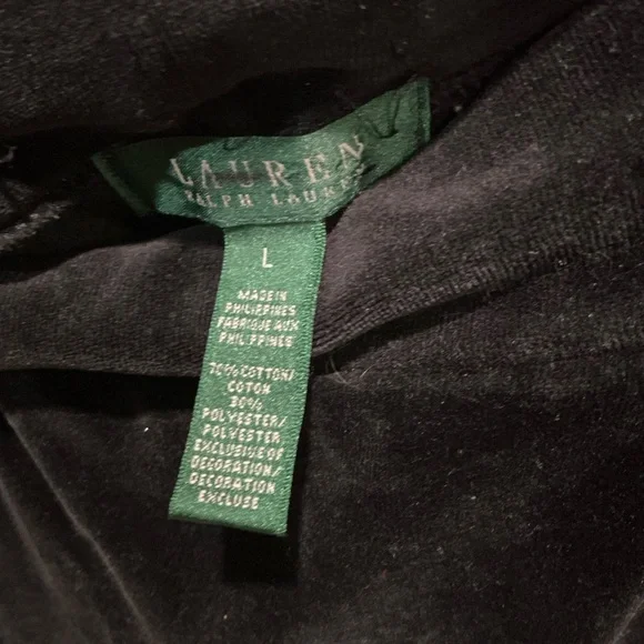 Ralph Lauren Black Jacket Jogging  Set, Large and XL - Picture 4 of 6